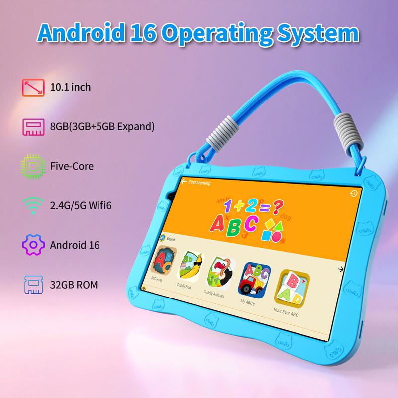 Kids Educational Android Tablet with Protective Case