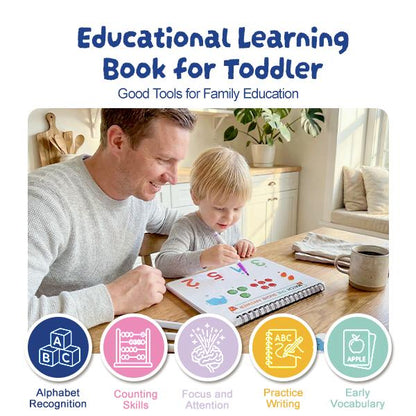 Learnly 30 Activity Preschool Busy Book