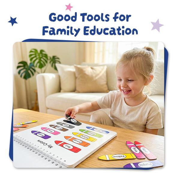 Learnly 30 Activity Preschool Busy Book